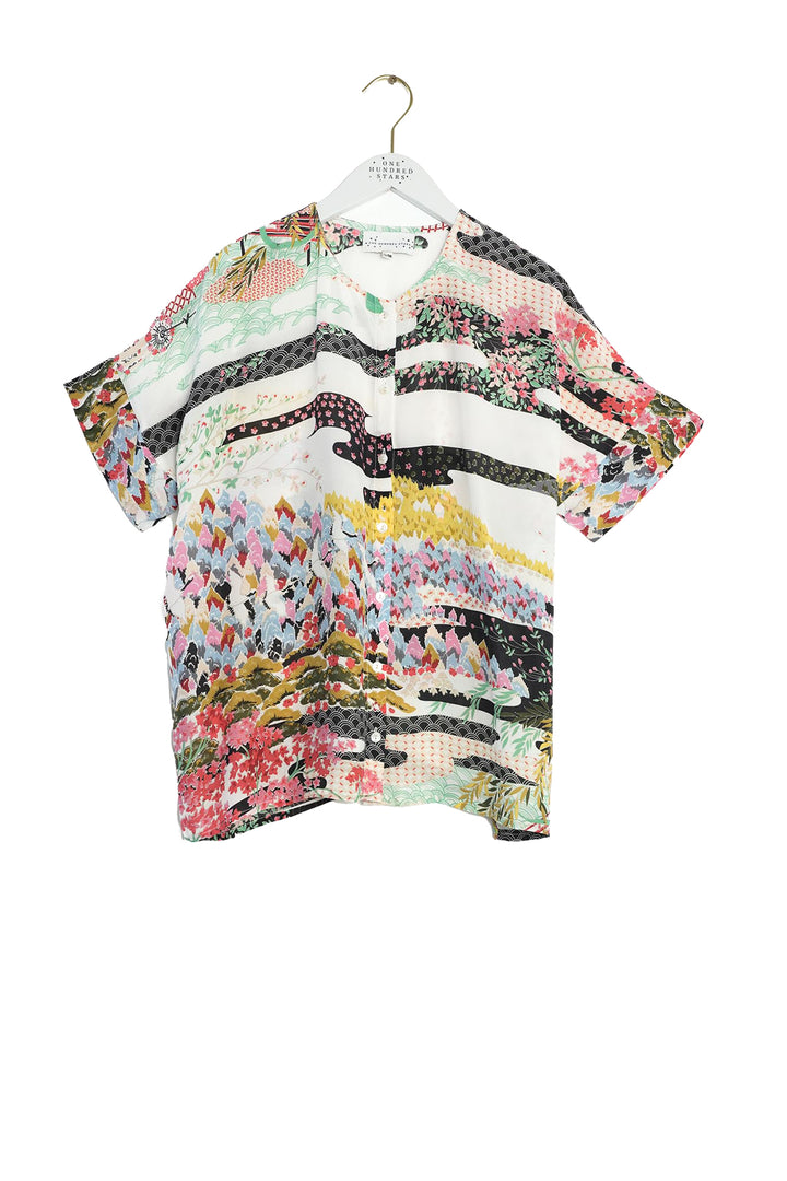 Spring White Tea Blouse - One Hundred Stars