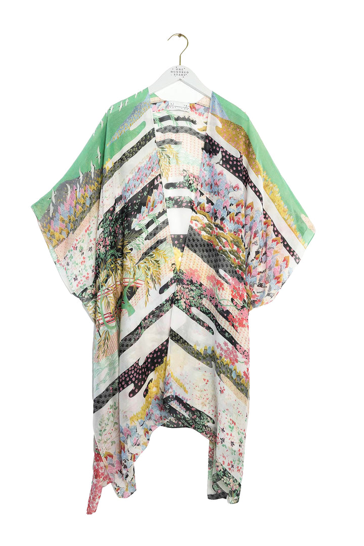 Spring White Throwover - One Hundred Stars