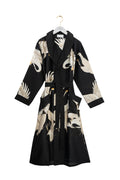 Stork Black Heavy Modal Gown