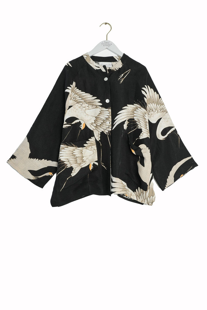 Stork Black Summer Jacket