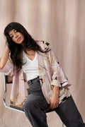 Stork Plaster Pink Kimono