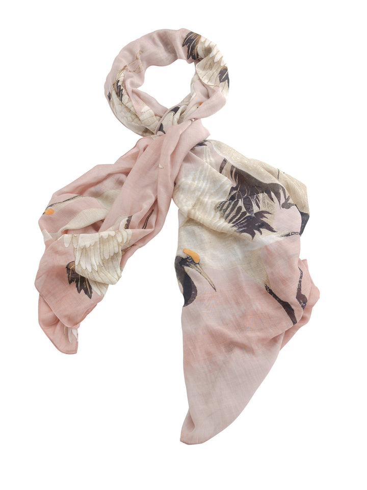 Stork Plaster Pink Scarf - One Hundred Stars