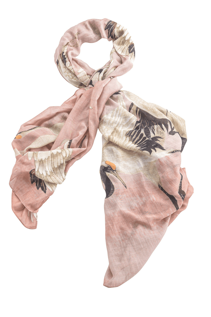 Stork Plaster Pink Scarf - One Hundred Stars