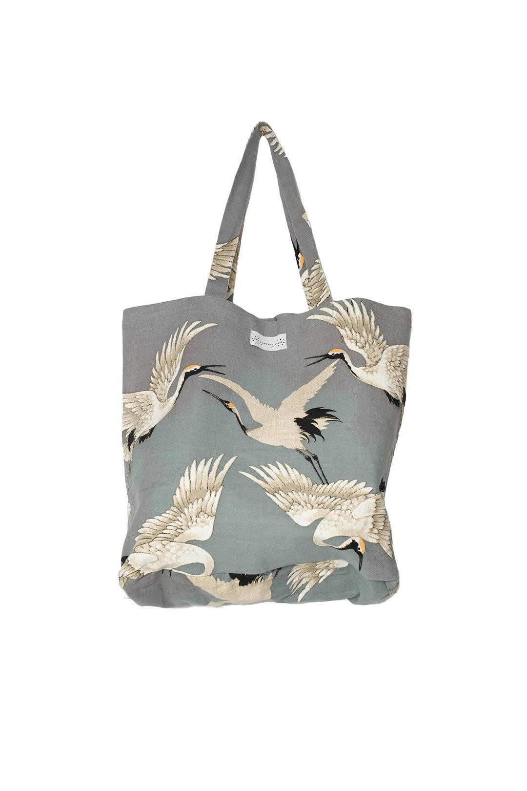 Stork Slate Canvas Bag