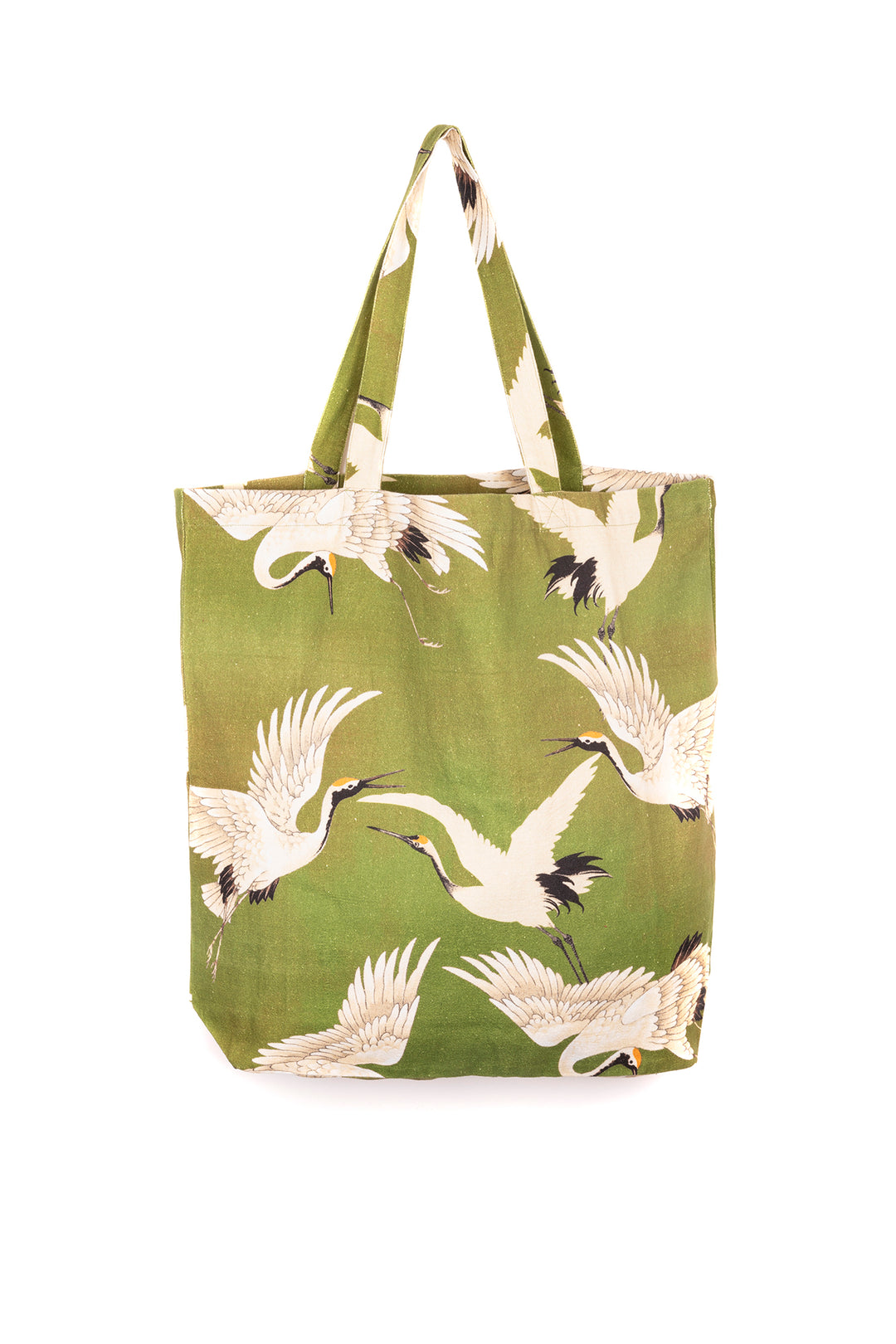 Stork Green Canvas Bag