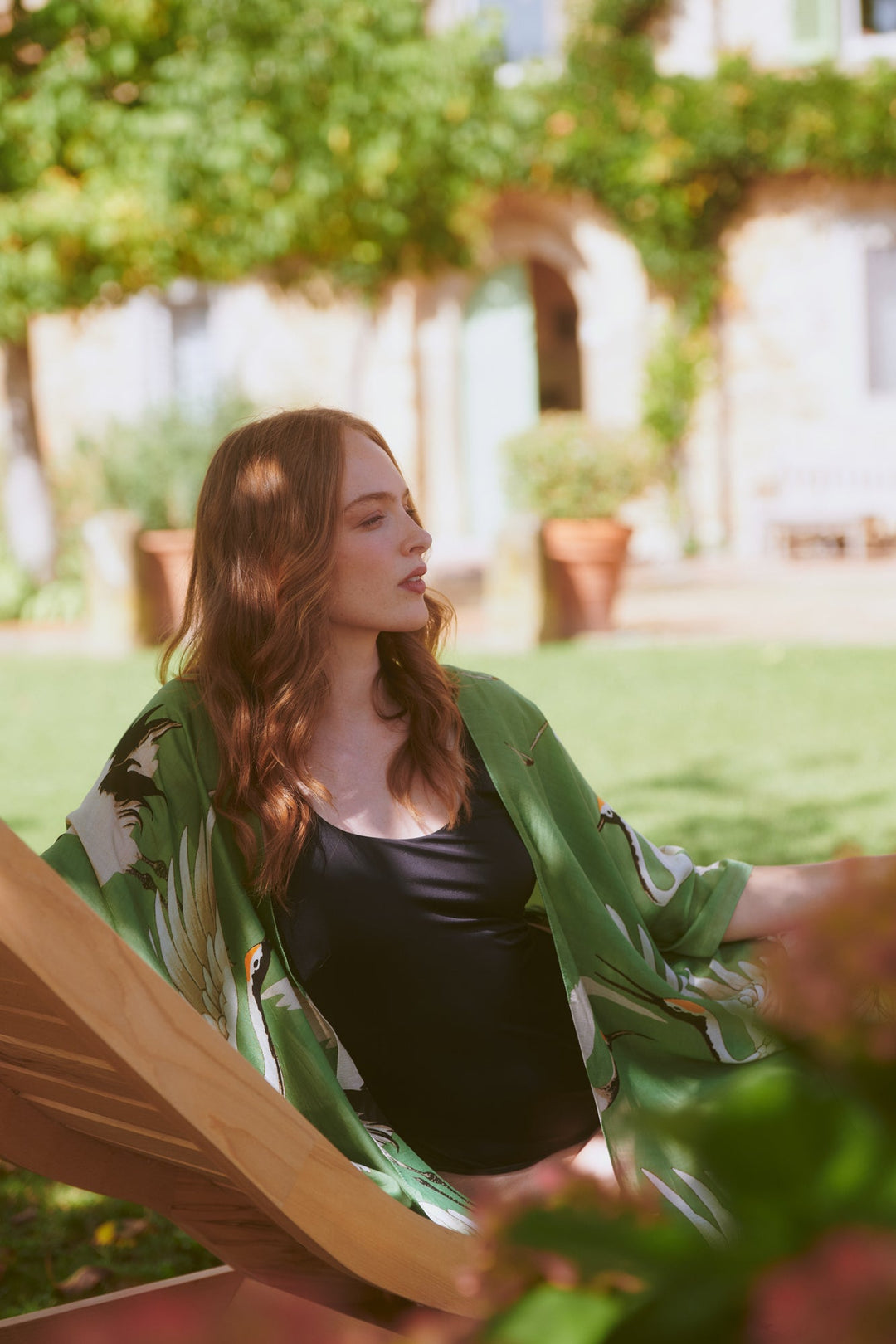 Stork Pea Green Throwover - One Hundred Stars