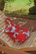 Stork Scarlet Canvas Bag
