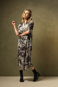 Sunburst Grey Rachel Dress