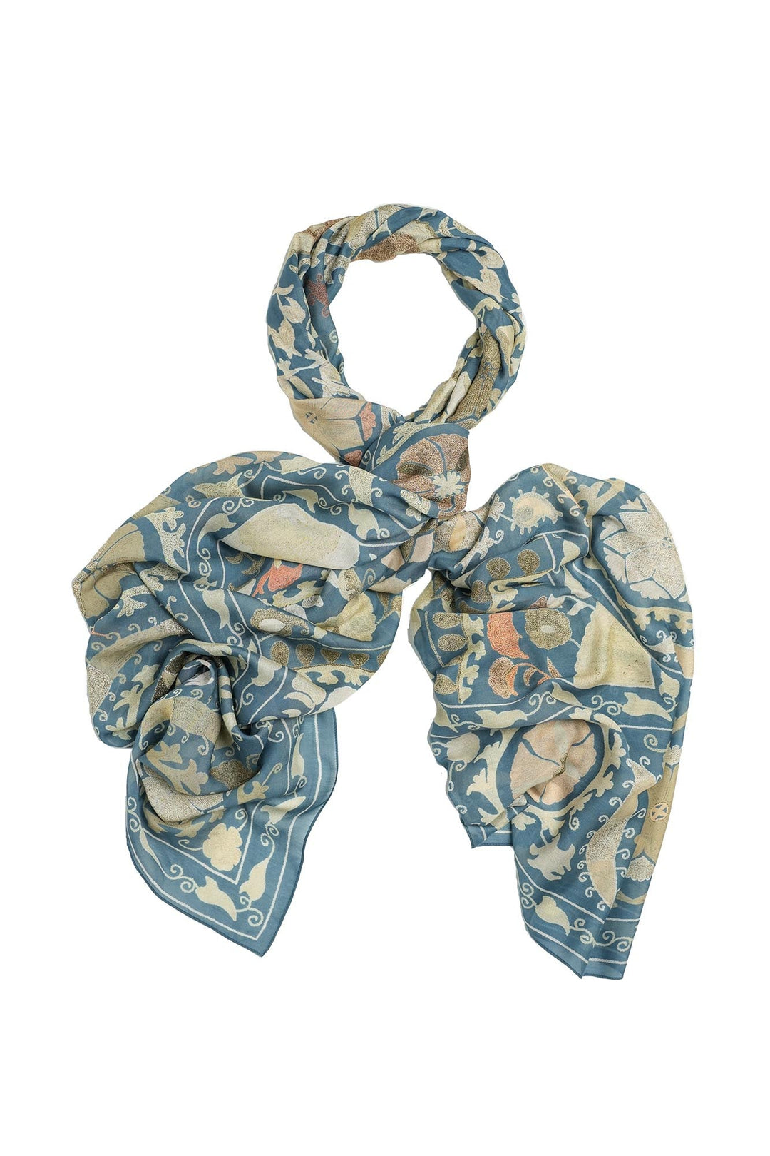 Susani Blue Scarf