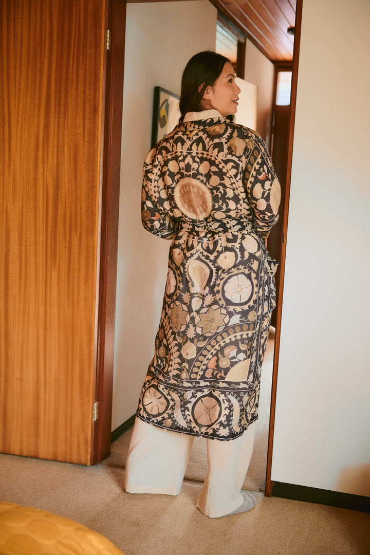 Susani Charcoal Gown - One Hundred Stars