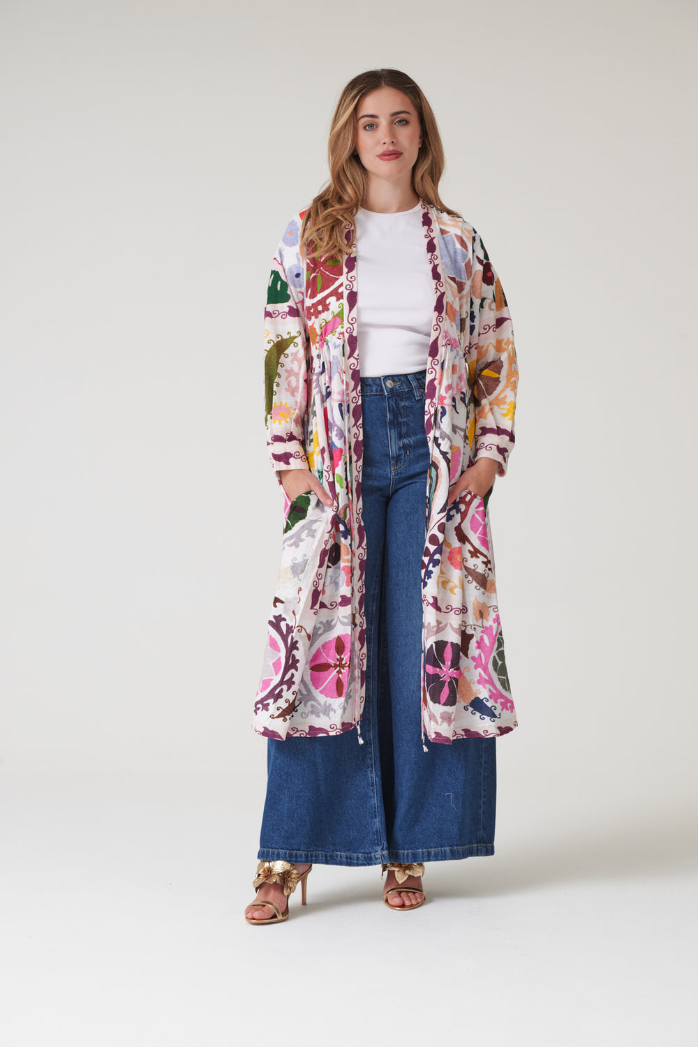 Susani Pink Duster Jacket - One Hundred Stars