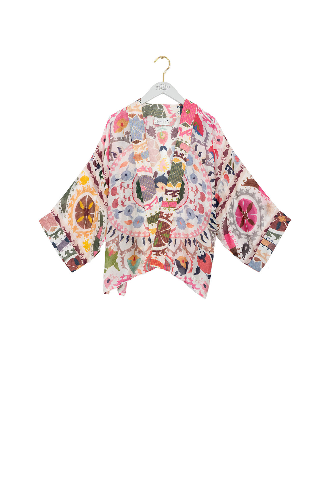 Susani Pink Kimono - One Hundred Stars