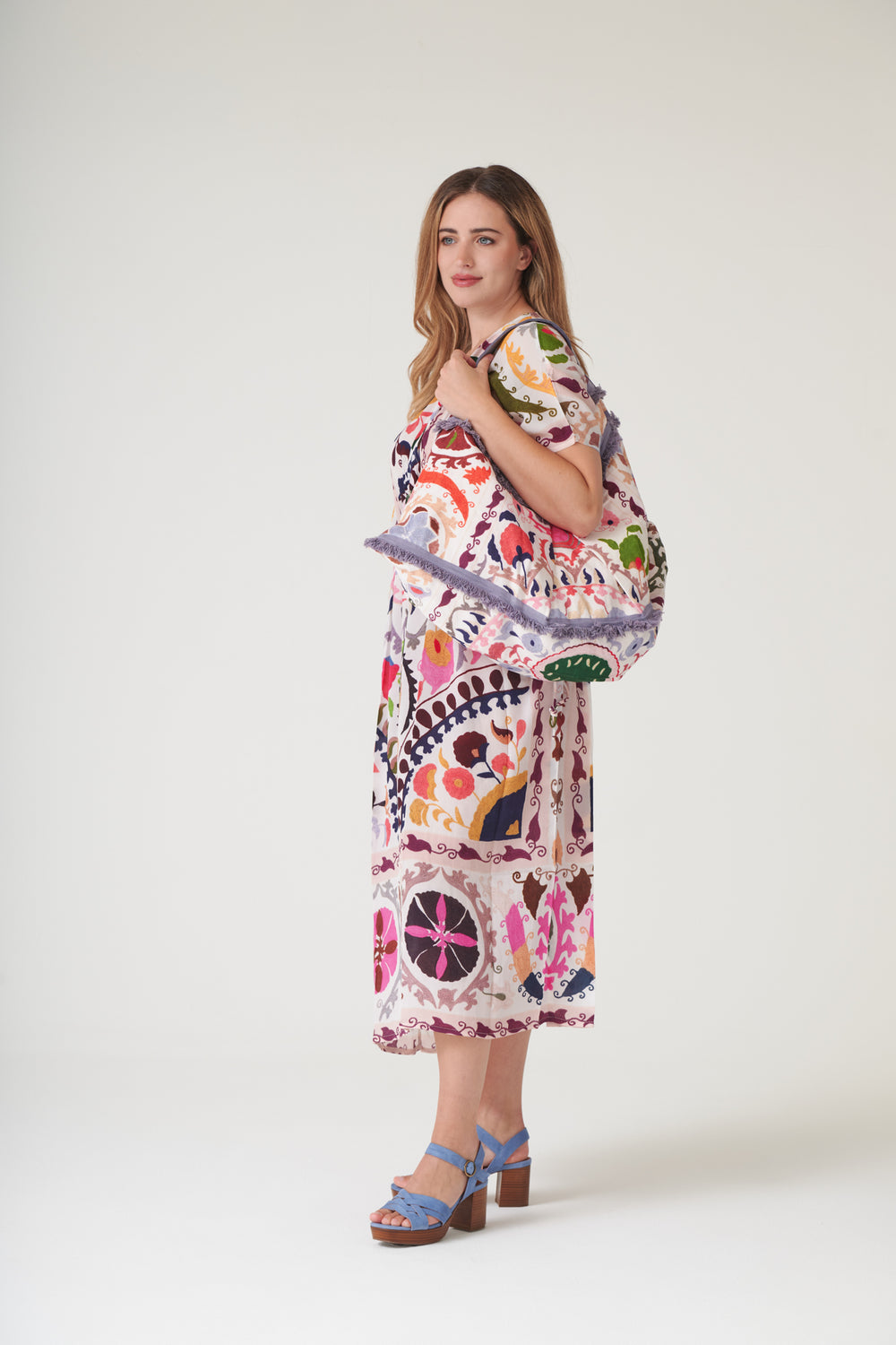 Susani Pink Slouch Bag - One Hundred Stars