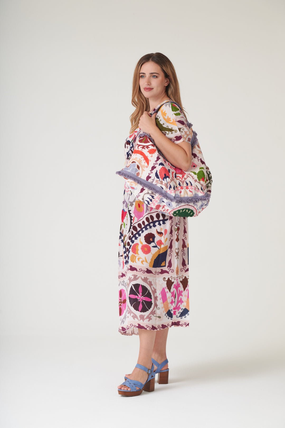 Susani Pink Slouch Bag - One Hundred Stars