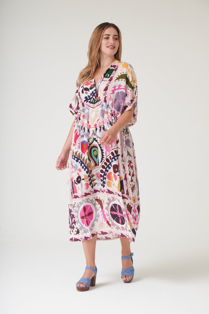 Susani Pink String Dress - One Hundred Stars