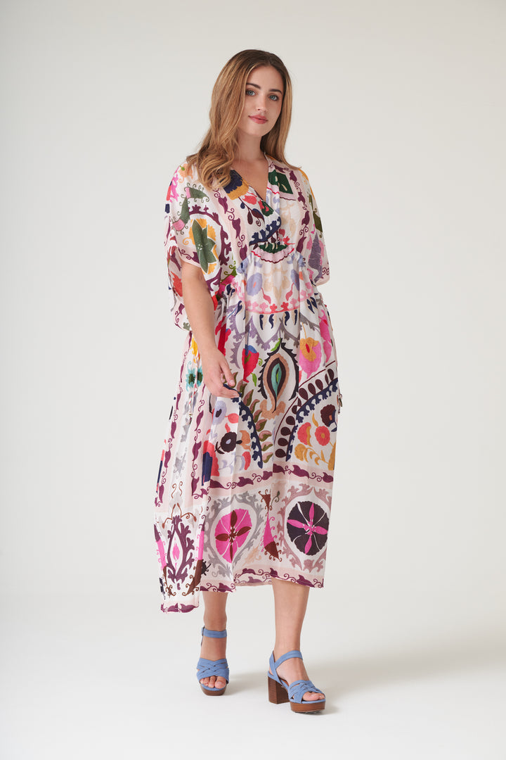 Susani Pink String Dress - One Hundred Stars