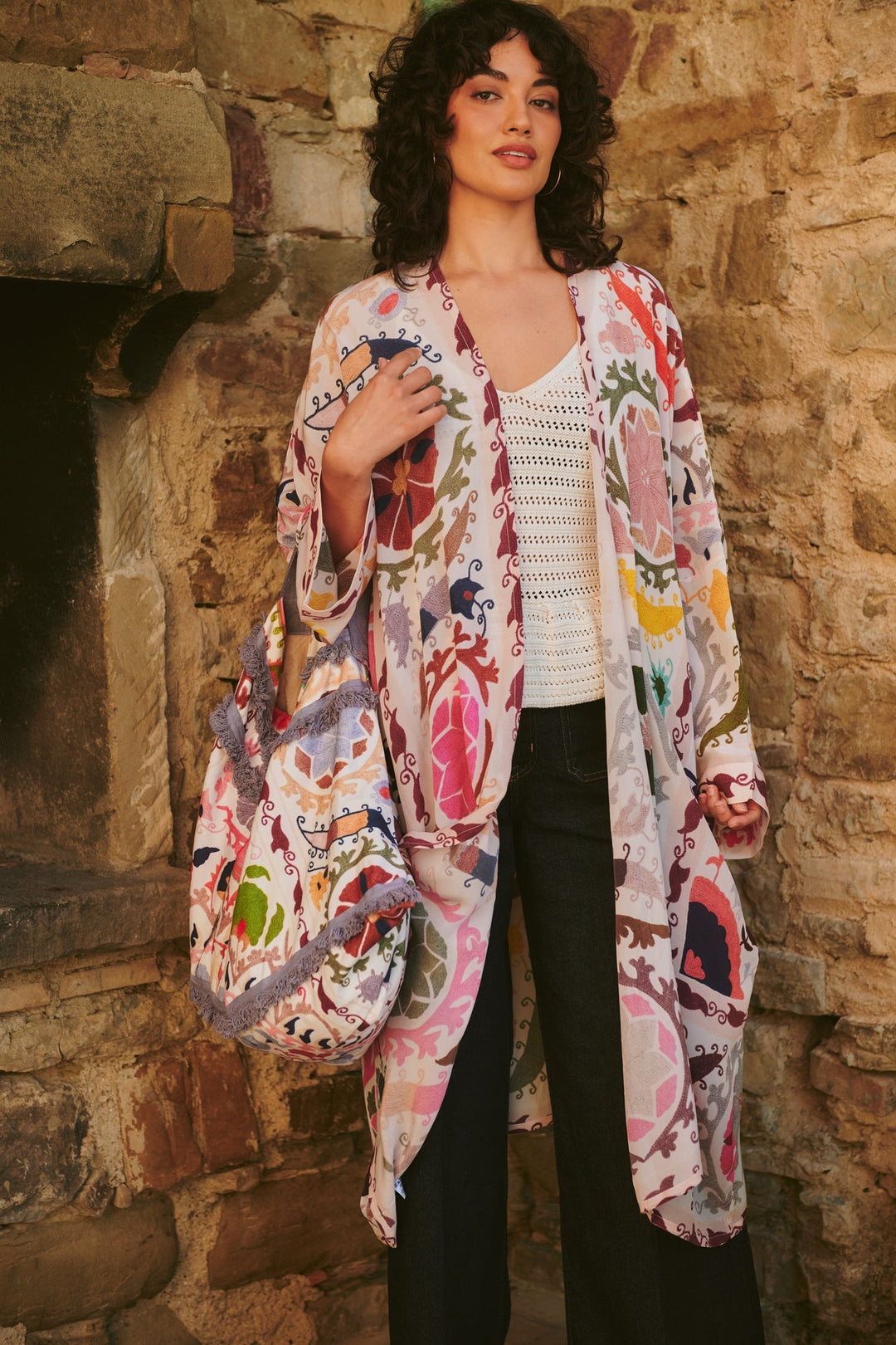 Susani Pink Slouch Bag - One Hundred Stars