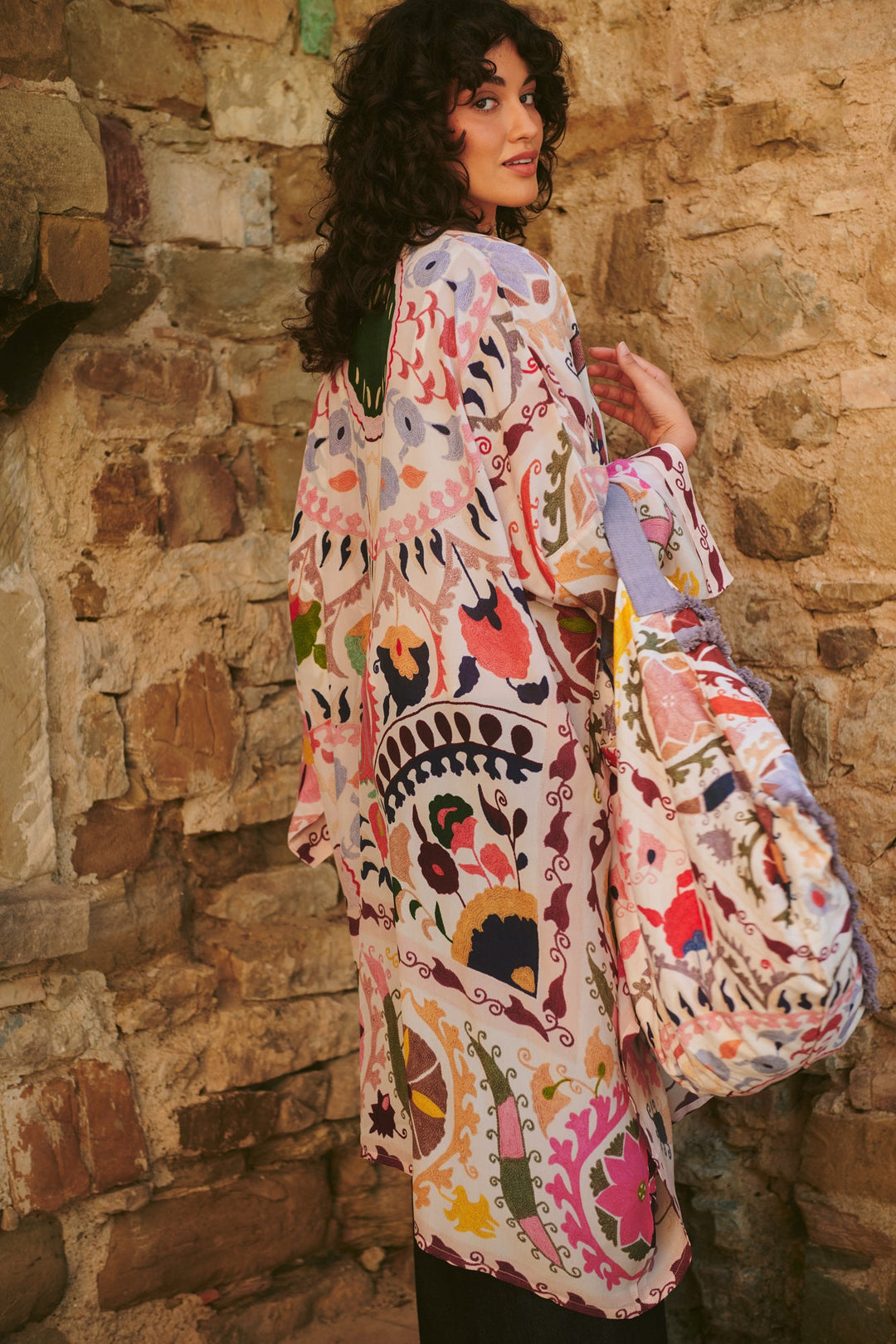 Susani Pink Slouch Bag - One Hundred Stars