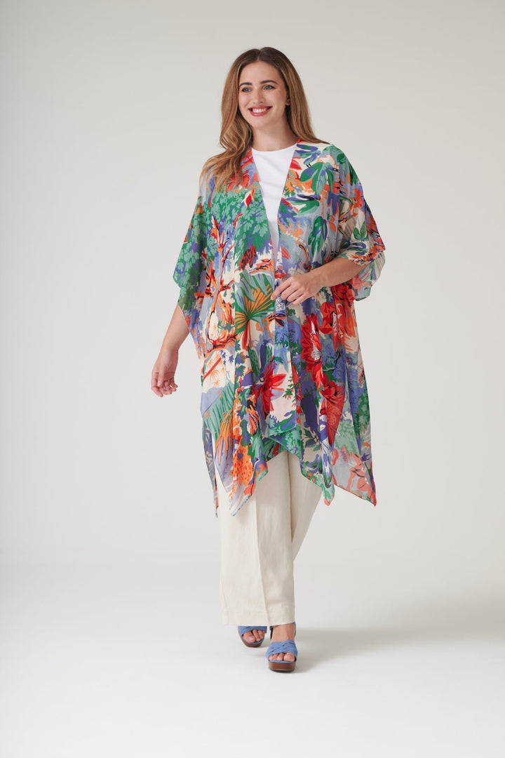 Tropicana Blue Throwover - One Hundred Stars