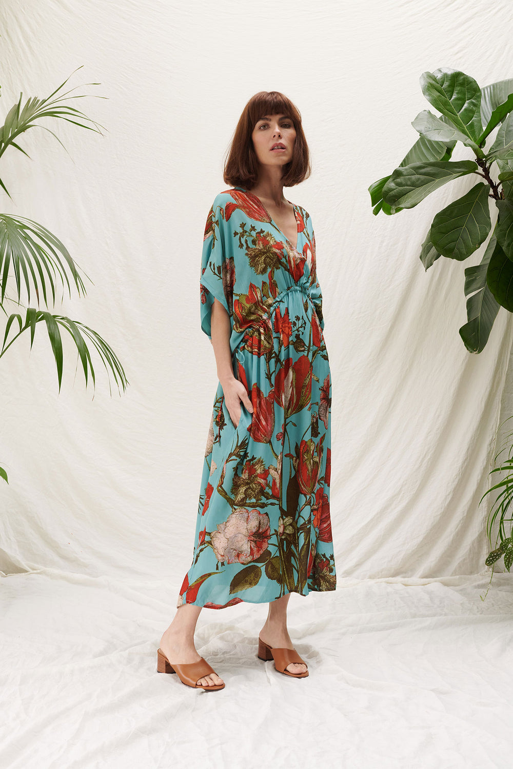 Tulip Blue String Dress - One Hundred Stars