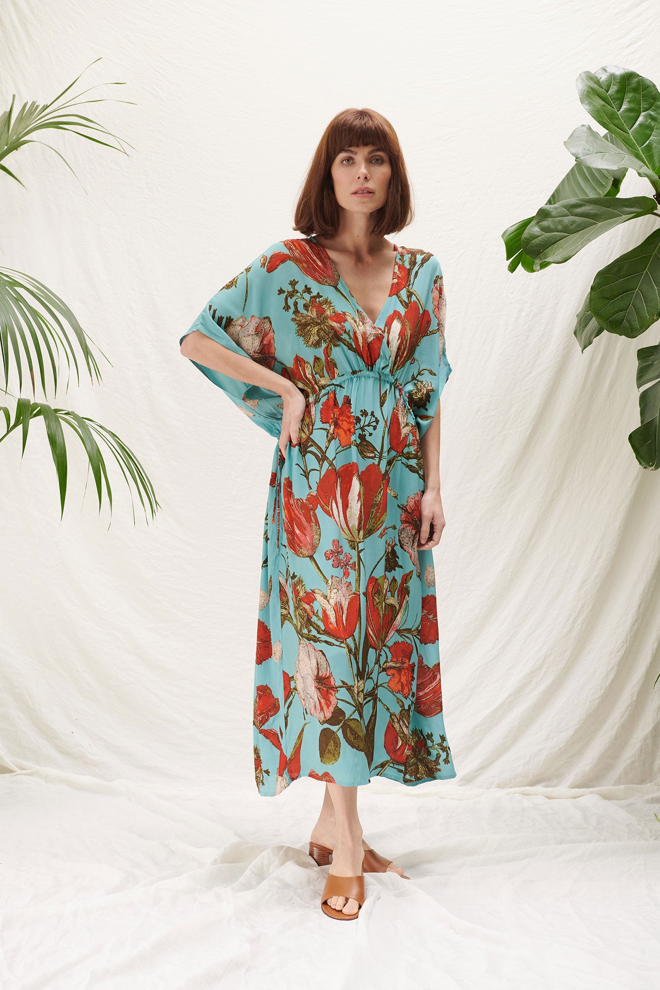 Tulip Blue String Dress – One Hundred Stars