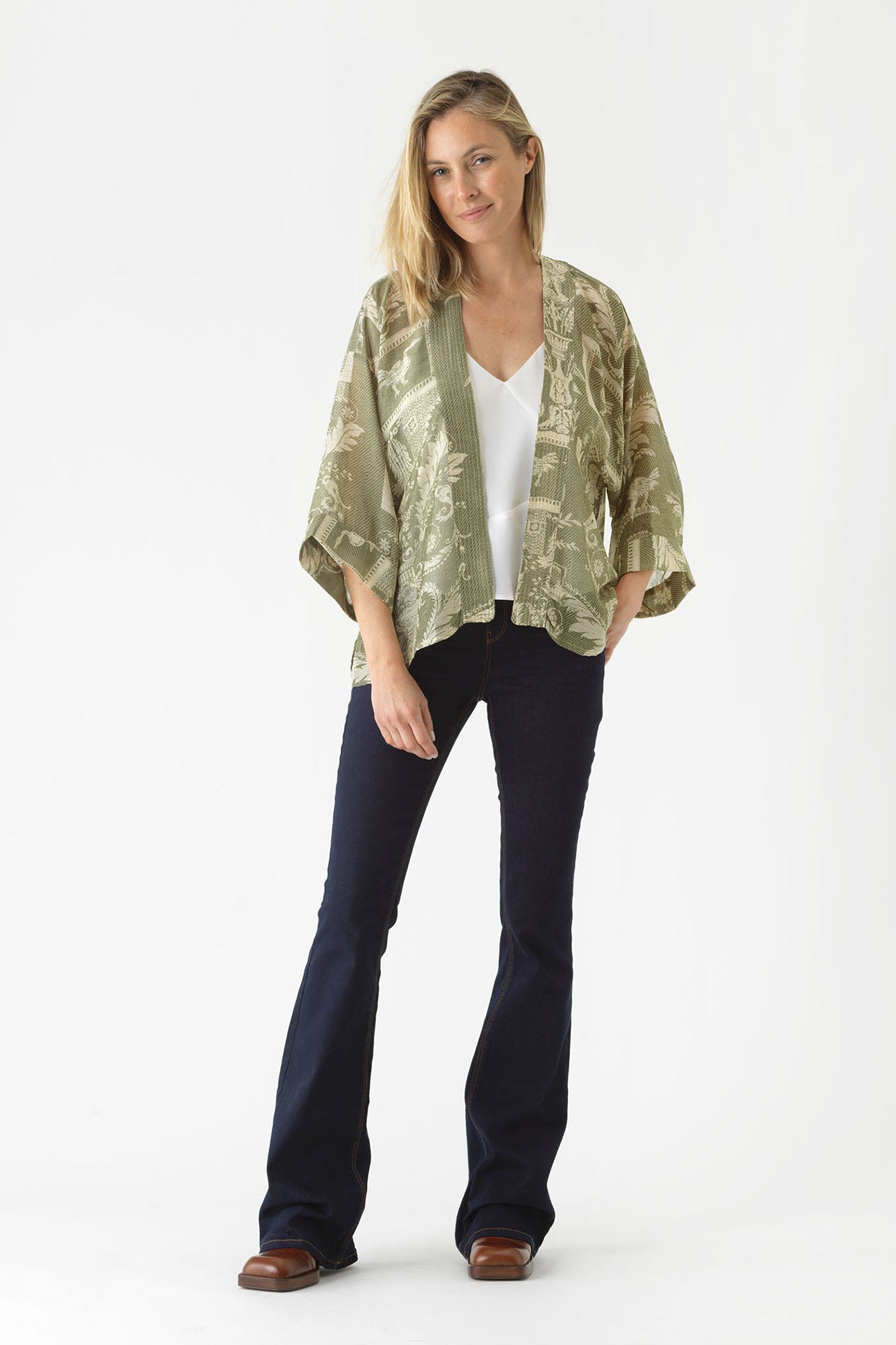 Short clearance kimono jackets