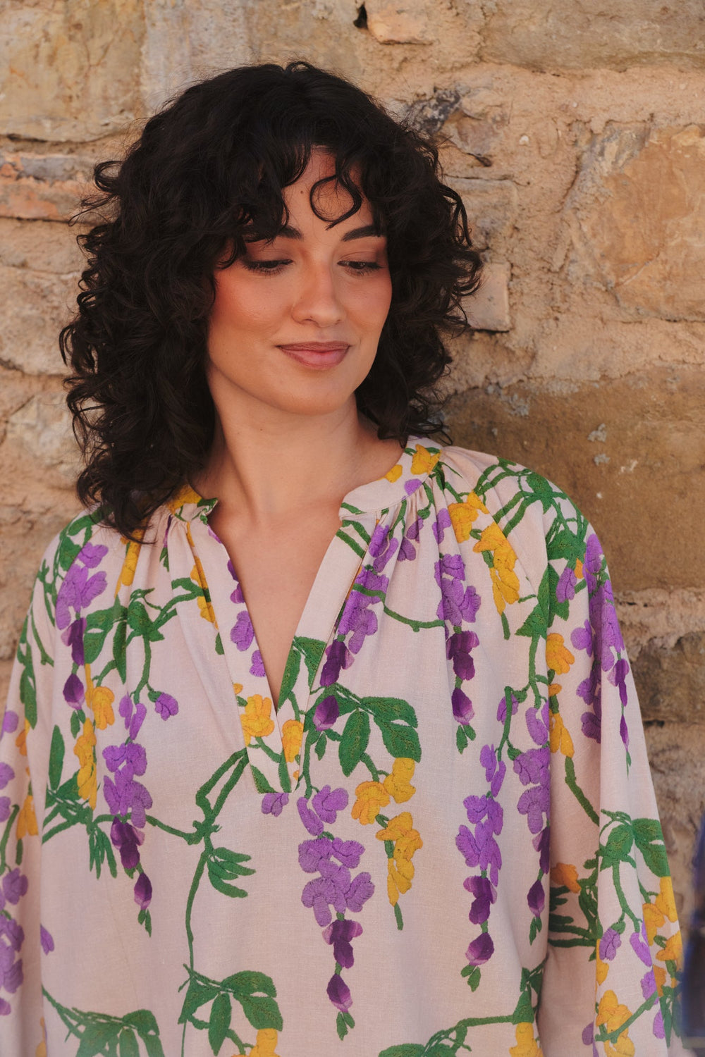 Wisteria Lilac Raglan Dress - One Hundred Stars