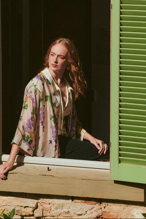 Wisteria Lilac Kimono