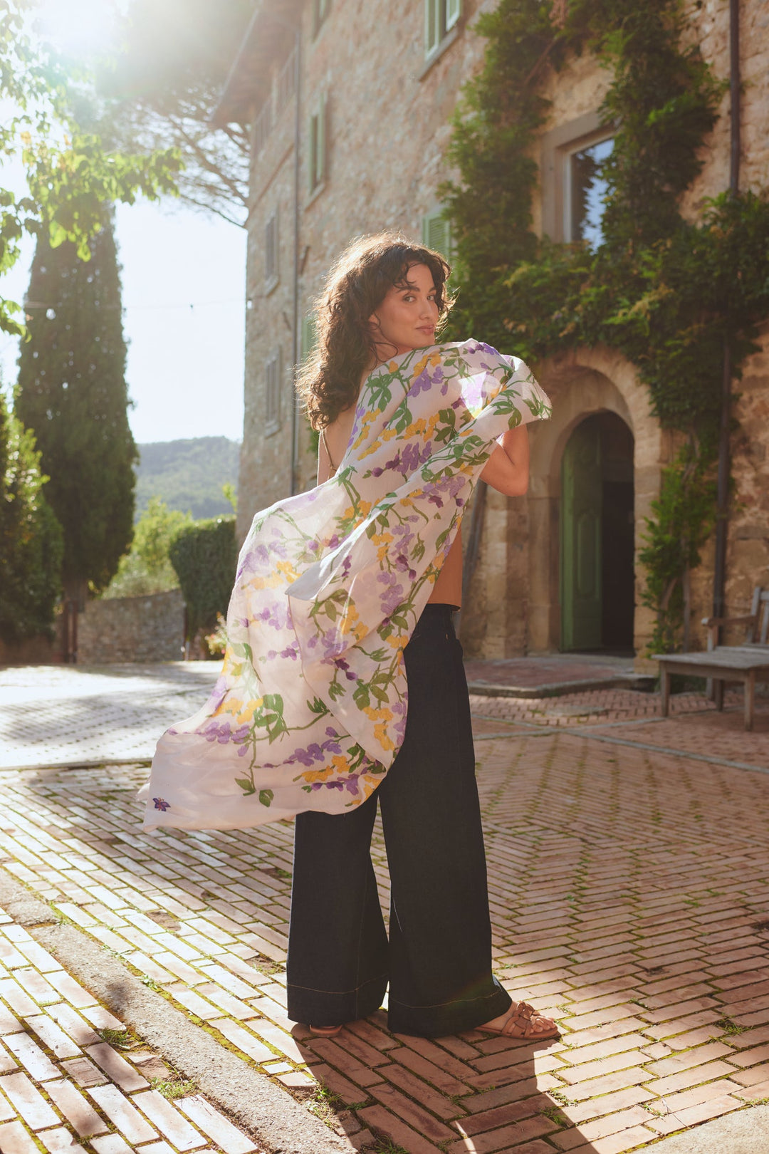 Wisteria Lilac Scarf - One Hundred Stars