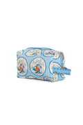 Magnolia Plates Baby Blue Cotton Wash Bag
