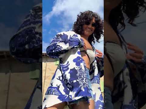 Crane Periwinkle Oversized Shirt