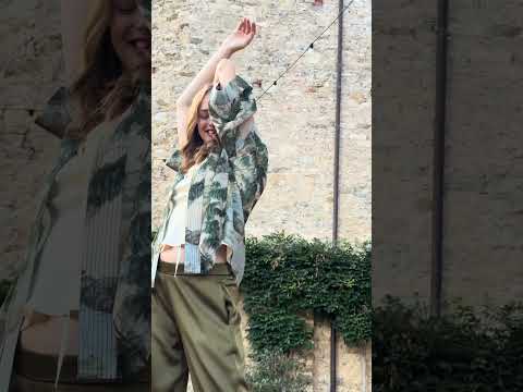 Rivers and Trees Natural Kimono