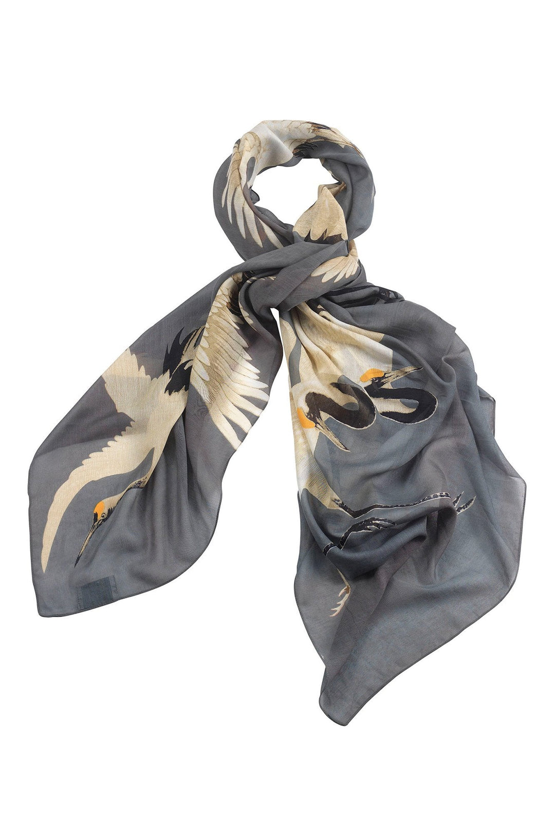 Stork Slate Scarf - One Hundred Stars