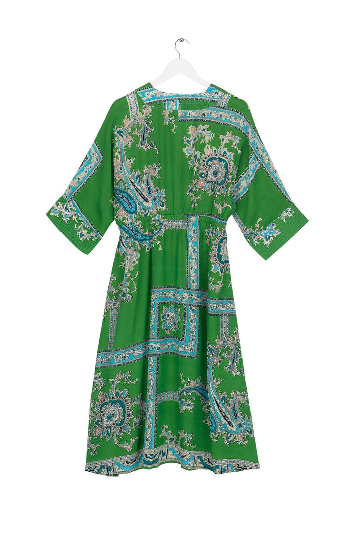 Handkerchief Green Abbi Dress - One Hundred Stars