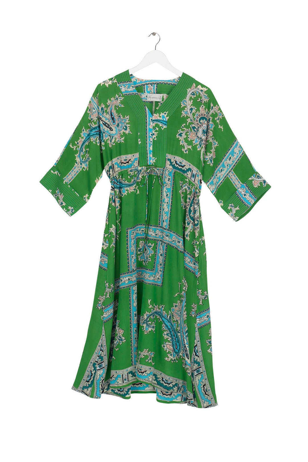 Handkerchief Green Abbi Dress - One Hundred Stars