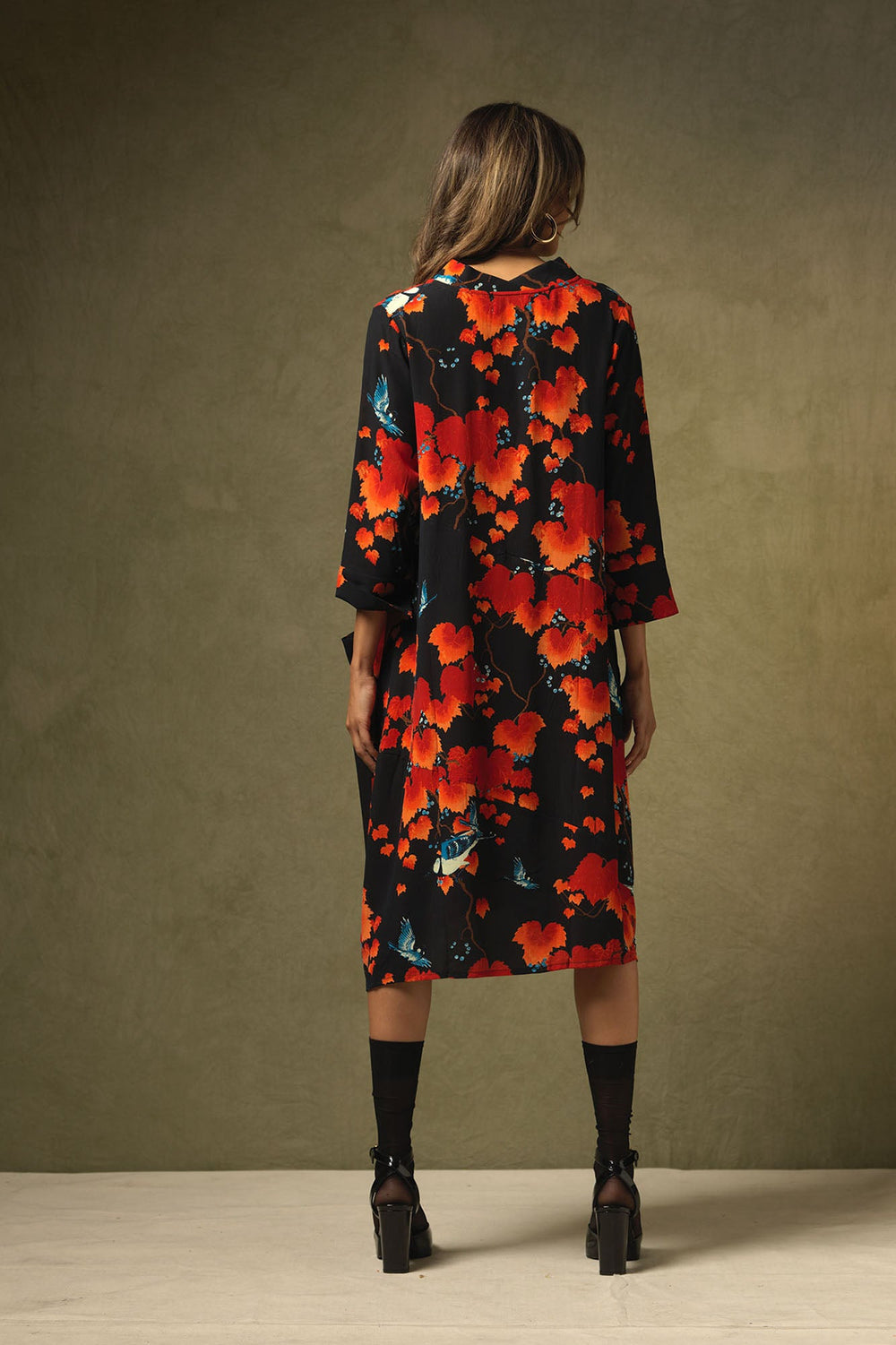 Acer Black Asymmetric Dress Party Pockets- One Hundred Stars