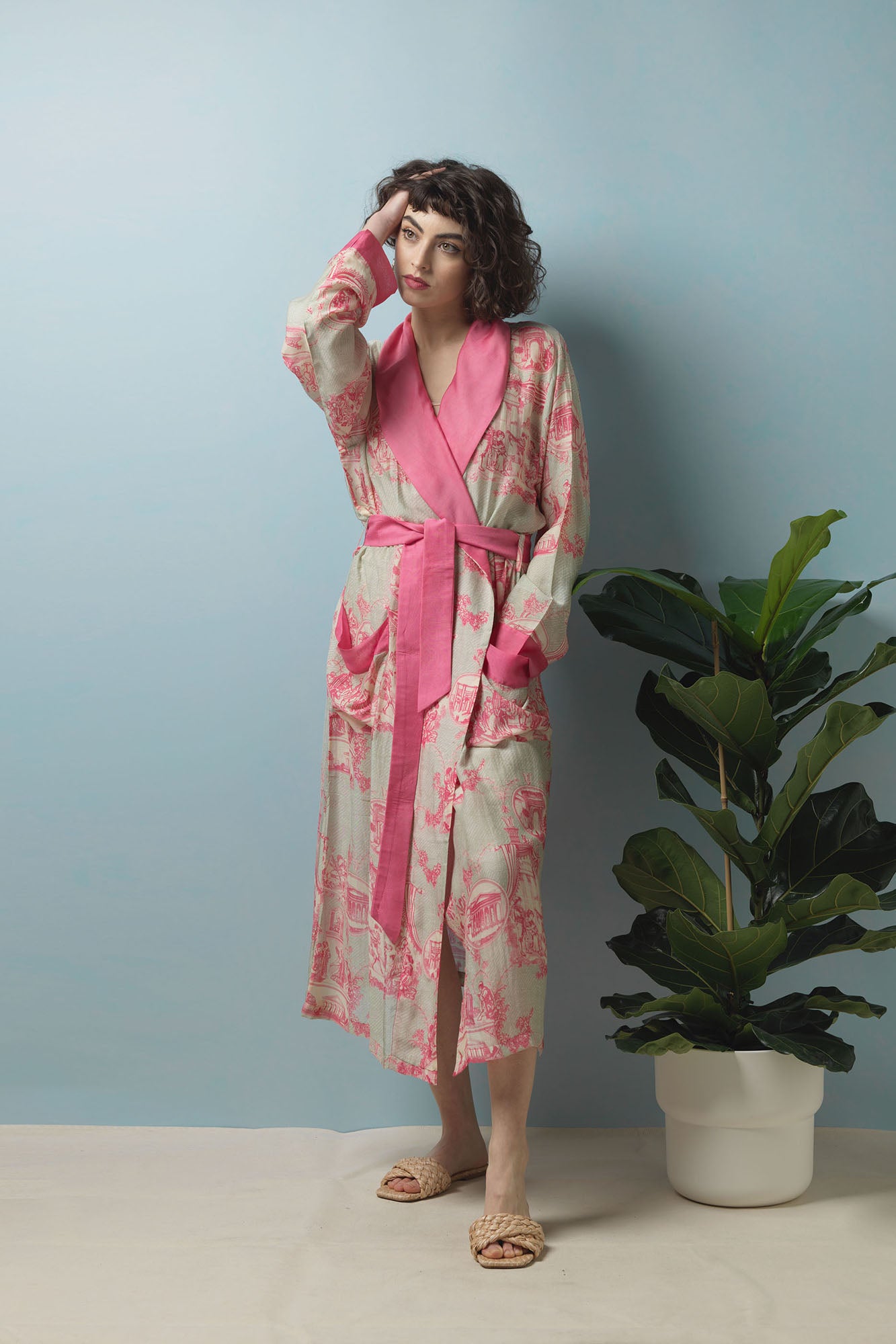 One hundred outlet stars dressing gown