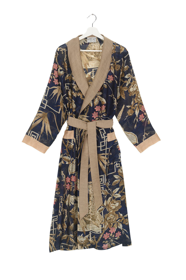 Bamboo Indigo Gown