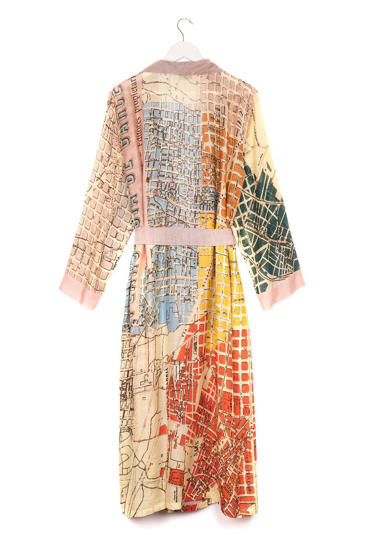 Barcelona Map Gown - One Hundred Stars