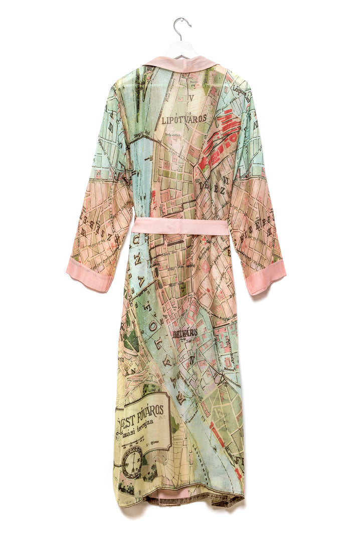 Budapest Map Gown - One Hundred Stars