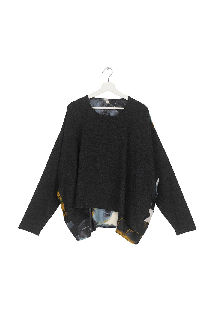 Pansy Charcoal Cashmere Mix Jumper