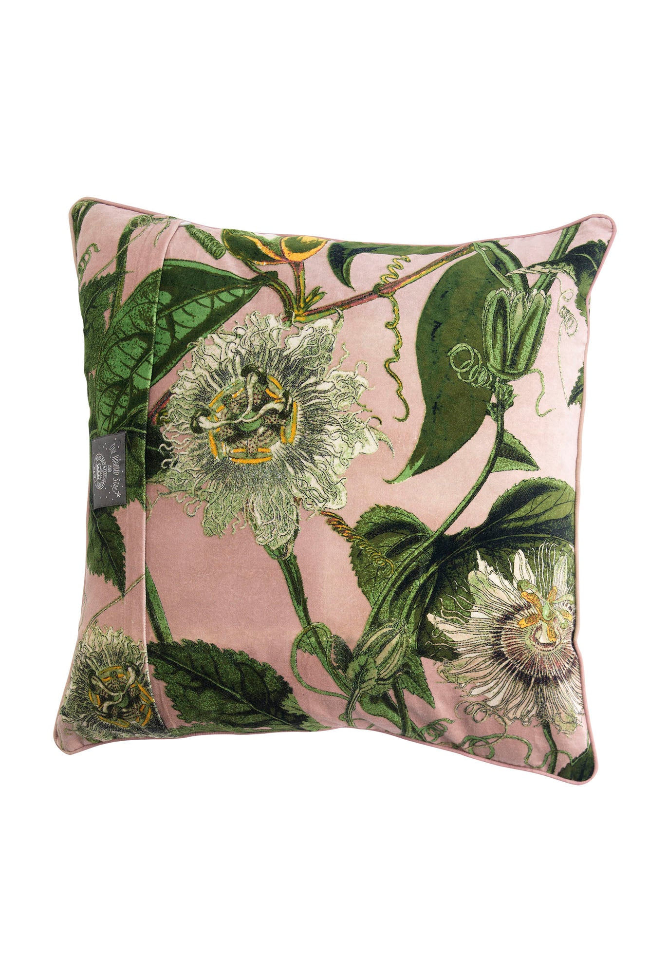 Pink best sale flower cushions