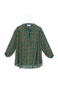 Floral Paisley Green Darcy Shirt