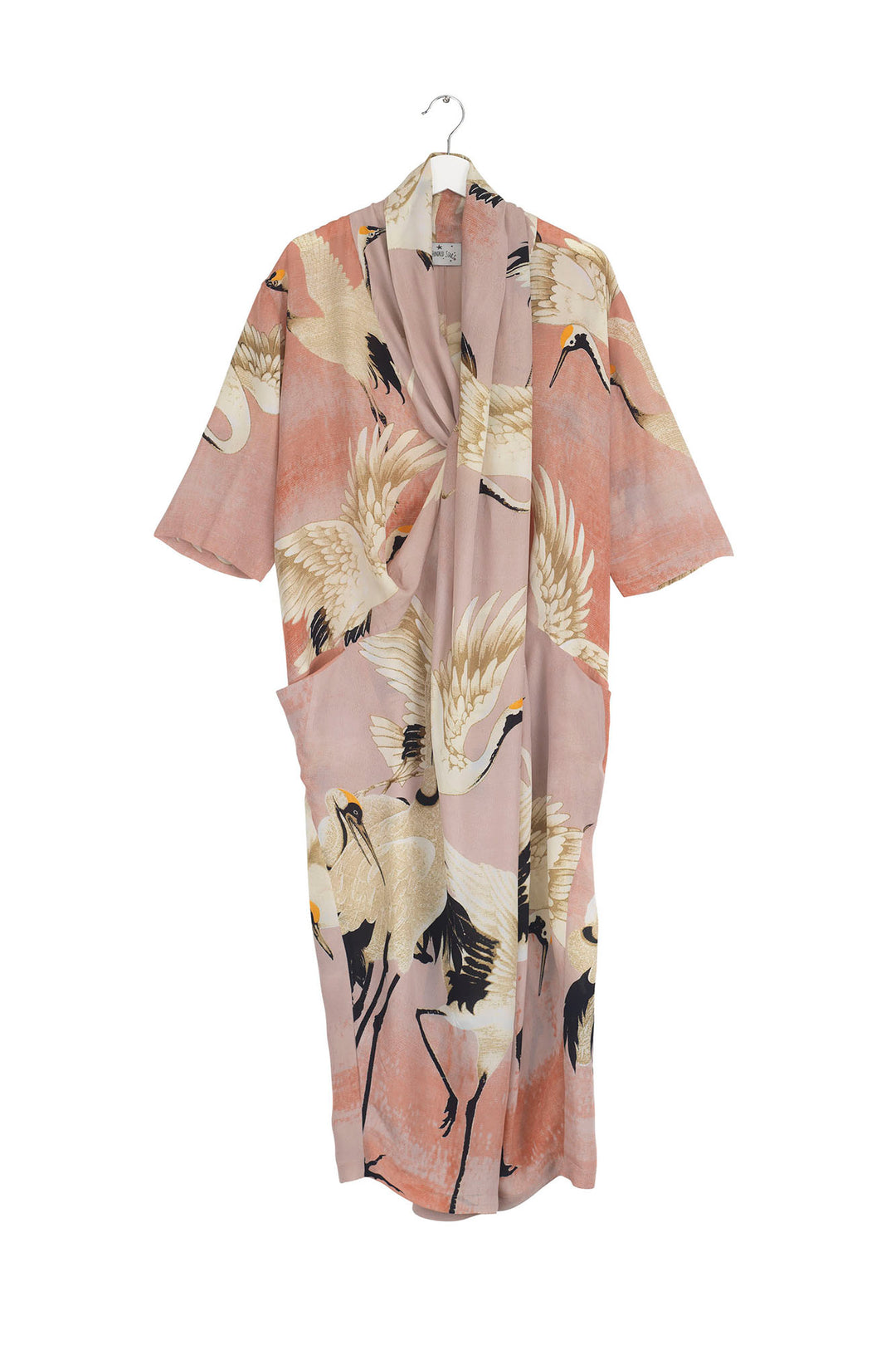 Storks and cranes have been a major art deco trend in both fashion and interiors and this Stork Plaster Pink Dress is perfect for anyone looking for something chic, stylish and in vogue!
