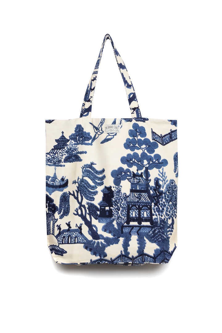 Giant Willow Blue Canvas Bag
