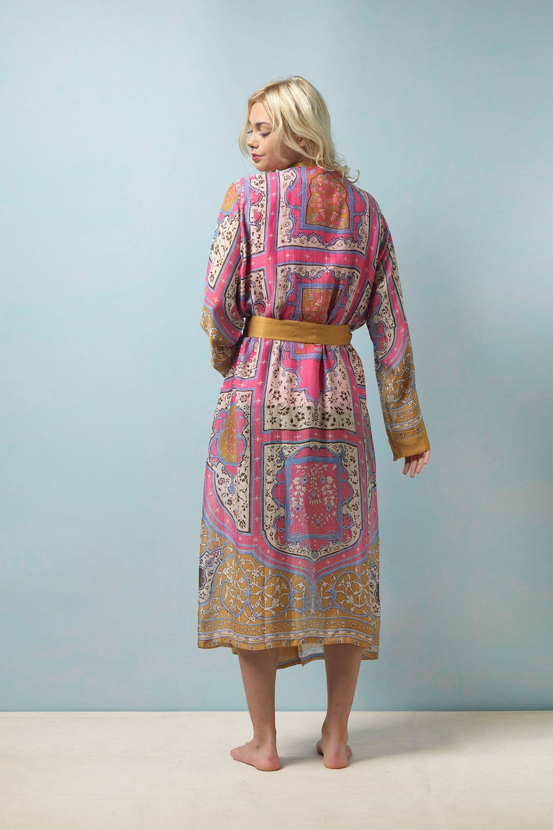 Indian Summer Pink Gown - One Hundred Stars
