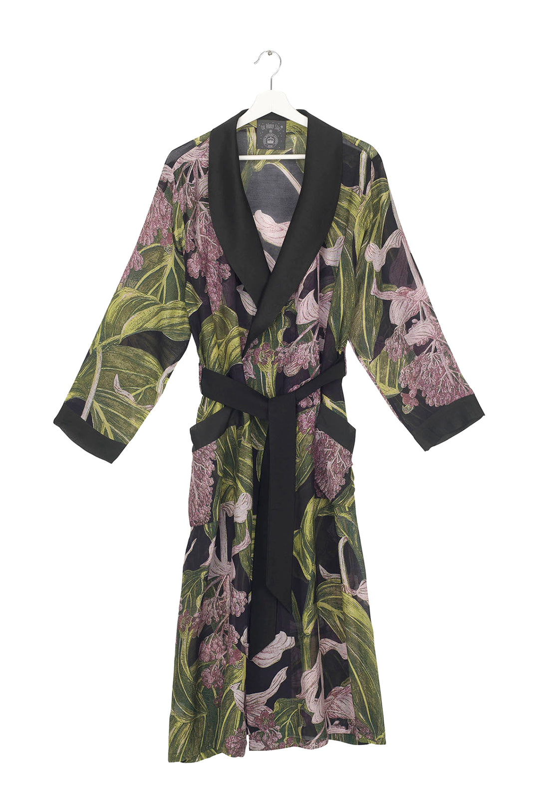 Marianne North Medinilla Gown- This gown is perfect as a luxurious house coat or for layering as a chic accessory to your favourite outfit.