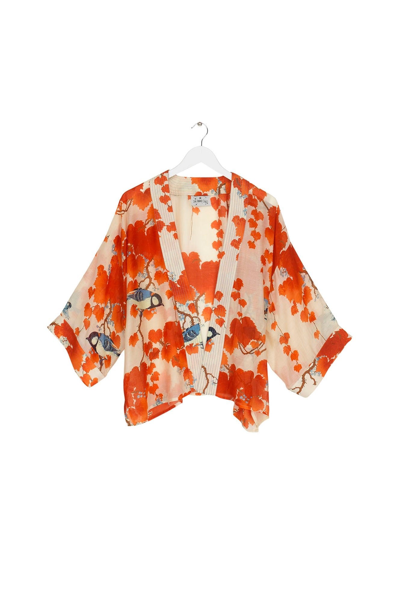 Red sales kimono jacket