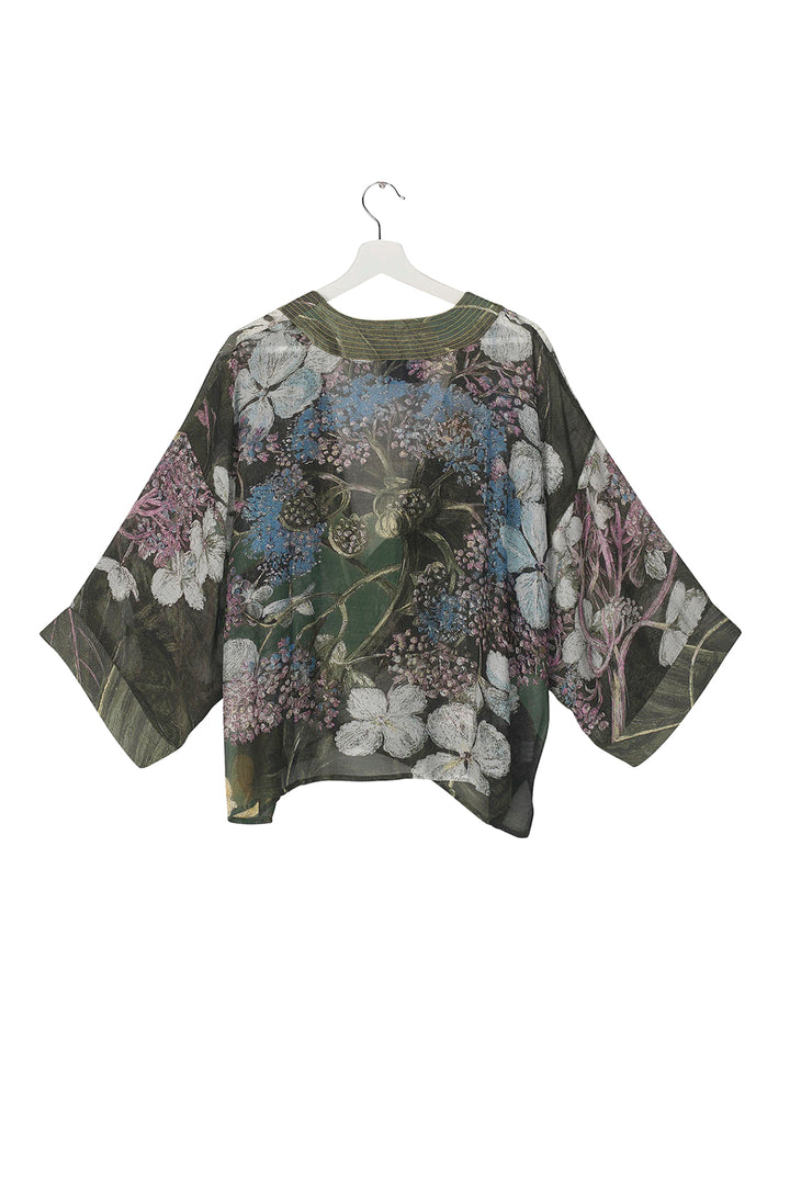 KEW Hydrangea Forest Kimono