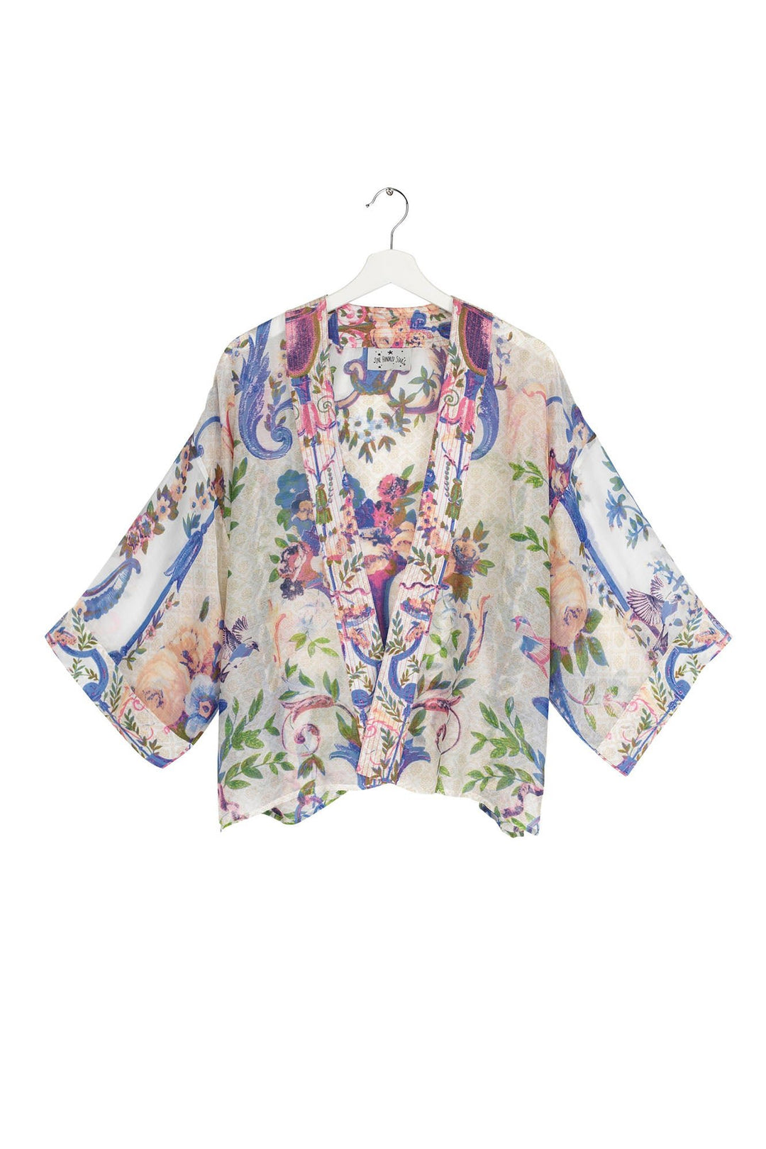 Opulent Pastel Kimono - One Hundred Stars